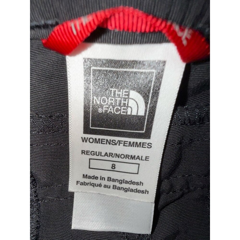 The North Face Women’s 8 Black Nylon Convertible Cargo Hiking Outdoors Pants - Picture 6 of 6